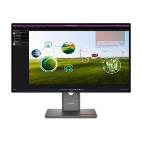 Lenovo ThinkVision P27Q-40 27 tommer QHD computersk�rm med IPS-panel, HDMI, DisplayPort og 120 Hz opdateringshastighed