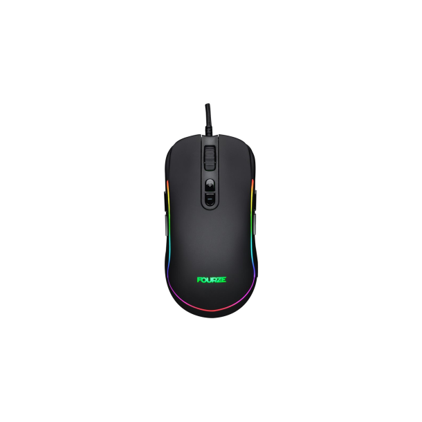 Fourze GM700 Gaming Mouse Black/Black