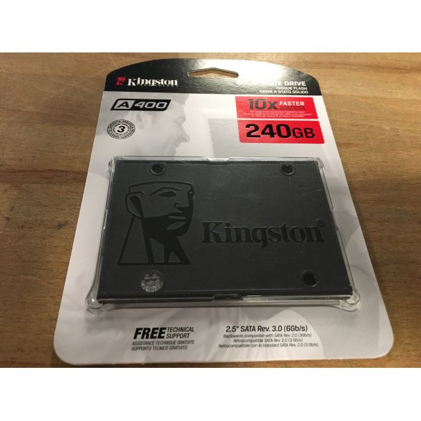 Kingston SSDNow SSD A400 240GB 2.5" SATA-600