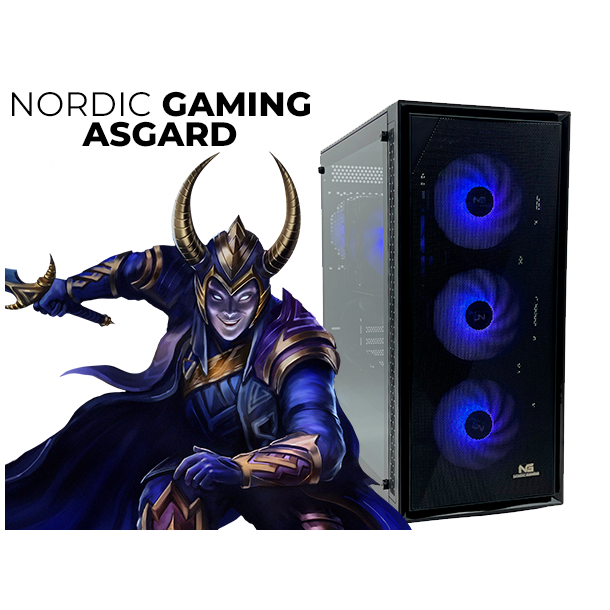 Nordic Gaming Asgard Loke Gaming PC | i5 16GB RTX 4060 Ti 1TB