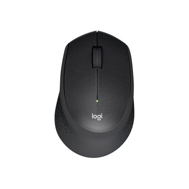 Logitech M330 SILENT PLUS Mekanisk Trdls Sort