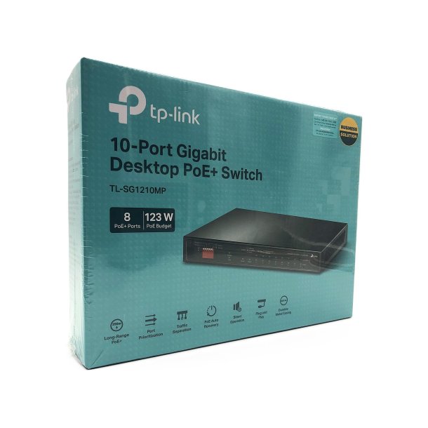 TP-Link TL-SG1210MP V2 Switch 10-porte Gigabit PoE+