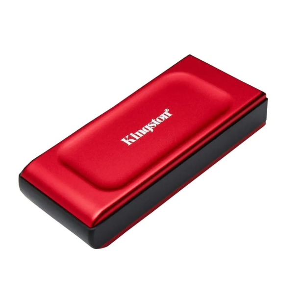  Kingston XS1000 - SSD - 1 TB - ekstern (brbar) - USB 3.2 Gen 2 (USB-C stikforbindelse) - rd