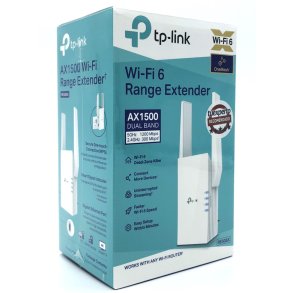 TP-Link RE505X WiFi 6 r�kkeviddeforl�nger til bedre tr�dl�s d�kning i hjemmet