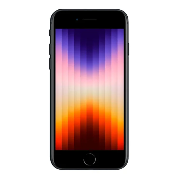 Apple iPhone SE 3.gen 64GB (Midnight) - Grade B (ingen Lader og kabel) 